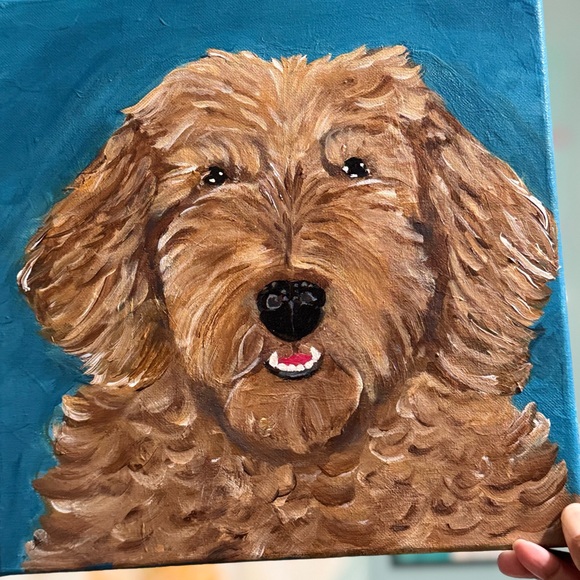Goldie - The Golden Doodle - Picture 1 of 2